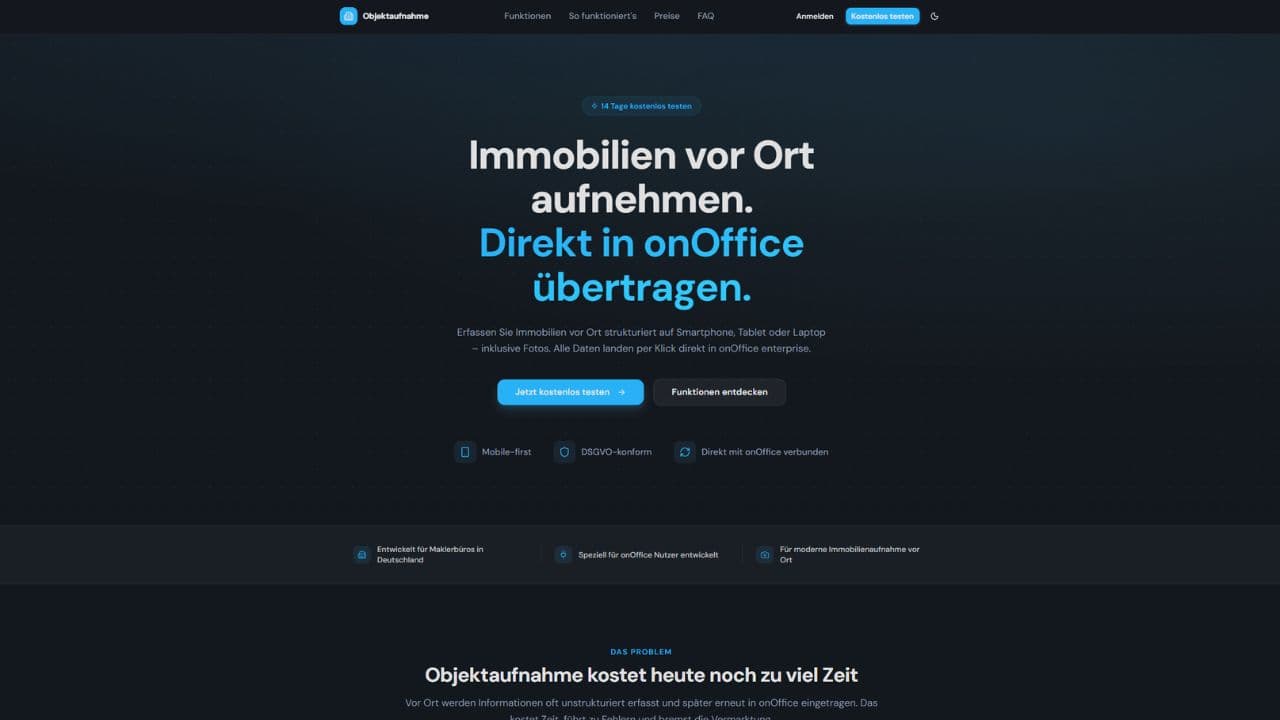onOffice-Integration für Maklerbüros
